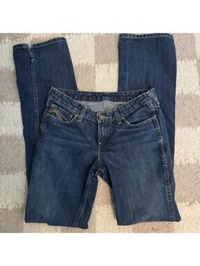 Ariat Ruby Low Rise Bootcut Dark Wash Jeans, 29XL